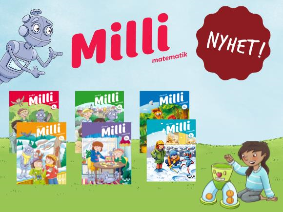 Omslag till Milli matematik för årskurs 1-3