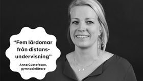 Fem lärdomar från distansundervisning