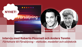 ”Vi brinner för professionen försäljning”