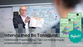 Bo Tonnquist: ”Begränsa användandet av powerpoints, utnyttja rummet och väggarna!”