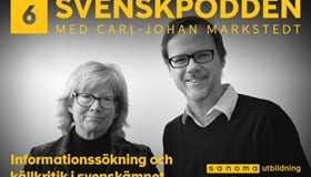 Avsnitt 6 - Informationssökning och källkritik i svenskämnet