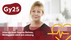 Intervju med Sophie Roivas, förläggare på Sanoma om de nya ämnesplanerna i vård och omsorg